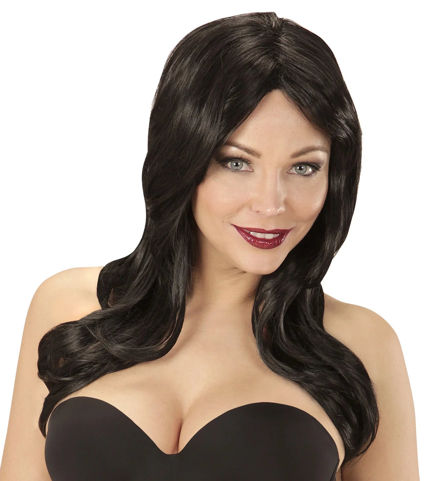 Peluca Morena Lisa Larga Premium Pelucas Premium Widmann